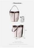 Kylethomasw Large Capacity Bucket Genuine Leather Women Shoulder Bags New Style Fashion Female Handbags Luxury Retro Ladies Totes