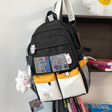 Kylethomasw Schoolbag female high school junior high school students lovely color summer young fresh girls new primary school backpack