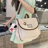 Kylethomasw Japanese Style Fashion Backpack Women 2023 Girl Gift School Bags Nylon Crossbody Bags For Women Tote Handbags Shoulder Bag Bolso