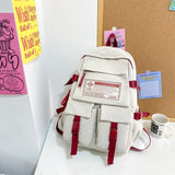 Kylethomasw Female Big Waterproof Back Bag Portable School Backpack For Girl Student Schoolbag Cool Fashion Multipocket Nylon Women Backpack