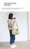 Kylethomasw Girl Handbag Canvas Teenager Shoulder Bags Teenage Women Messenger Bags Ladies Casual Bags Teen Purse Crossbody Purse