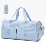 Kylethomasw Oxford Travel Bags Unisex Large Capacity Luggage Totes Waterproof Handbags Women Men Wet Dry Duffel Bags Fitness Yoga Sport Bags