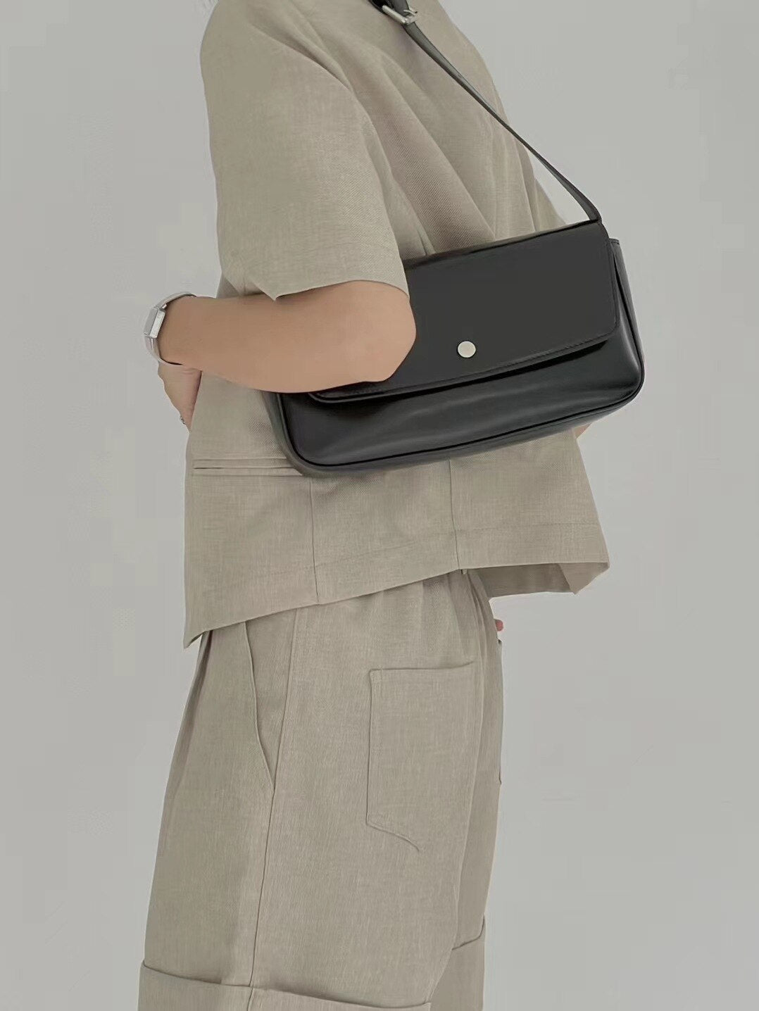 Kylethomasw High Quality New Genuine Leather Shoulder Bags 2022 Fashion Casual Silver Crossbody Bag For Women Luxury Designer Clutch Handbag