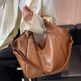 Kylethomasw Large Capacity Soft Leather Women Shoulder Bag Luxury Designer New Lady Shopping Tote Handbag Fashion Female Big Crossbody Bags