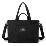 Kylethomasw Stripe Cute Corduroy Woman Bag Female Tote Bags Ladies Hand Bags 2023 New Casual Girls Crossbody Pack Bolsos Sac A Main