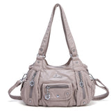 Ladies Pu Shoulder Bag 11 Styles Zippers Female Handbag Fashion Ladies Causal Small Crossbody Bags