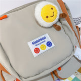 DIEHE New Lovely Multifunctional Backpack Teenage Girl Portable Travel Bag Female Small Schoolbag Insert Buckle Women Backpacks