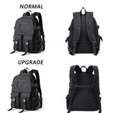 Kylethomasw Laptop Backpack 15.6 inches for Men Oxford Waterproof Casual Student Bags Business Travel Light Large Capacity Zipper Mochila