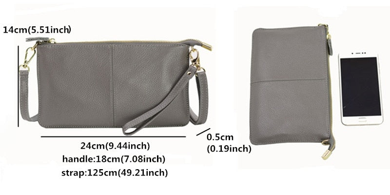 Kylethomasw Designer Women Crossbody Bag High Quality Genuine Leather Bag For Woman Fashion Female Cross Body Bags Real Leather Wristlets