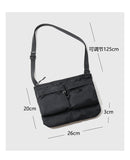 Japanese Style Crossbody Bag Unisex Nylon Cloth Shoulder Pouch Waterproof Men’s Messenger Bags Fashion Designer Handbag