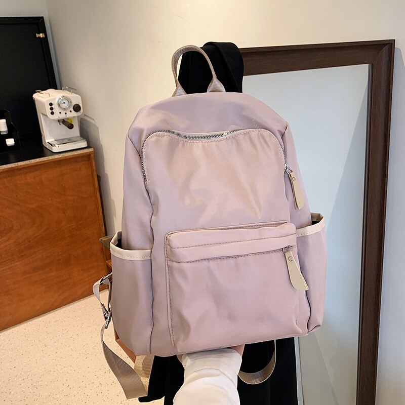 Kylethomasw New Large Capacity Women Backpack Waterproof Nylon Anti-theft School Backpack for Teenage Girls Female Laptop Travel Bags