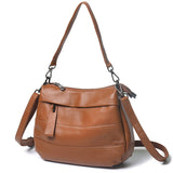 Kylethomasw High Quality Ladies Genuine Cow Leather Handbags New Fashion Shoulder Bag Luxury Designer Multifunction Crossbody Bag Totes