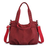 Kylethomasw New Women's Handbags Female Top-Handle Bags High Quality Nylon Shoulder Bag Ladies Large Capacity Crossbody-bag Travel Tote