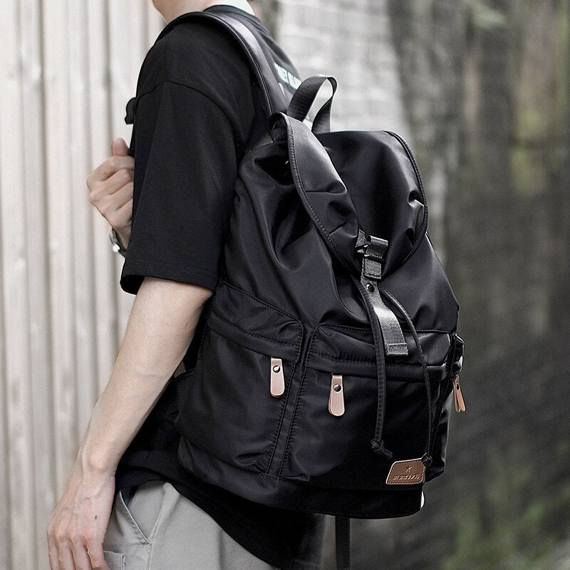 Kylethomasw Men Backpacks Waterproof 15.6 Inch Laptop Backpack USB Charging Large Capacity School Bags for Teenager Boys Daypacks Mochila
