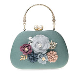 Kylethomasw Flower Evening Bag Women's Luxury Handbag Elegant Banquet Bag Female Party Clutch Purse Z421