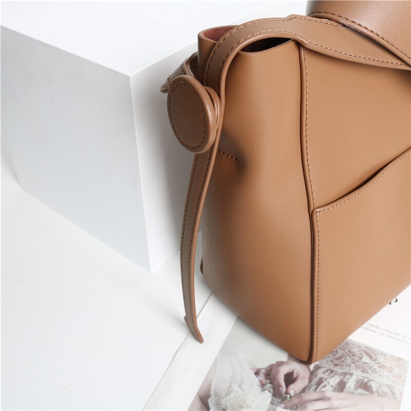 Kylethomasw New Genuine Leather Ladies Hand Bags Summer Bucket Women Shoulder Bag Luxury Designer Totes Colorful Handbag Bolsas Feminina