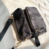 Kylethomasw Shoulder Handbags For Women Crossbody Bag Messenger Bags Flower Camouflage Sling Backpack For Ladies Travel Purses