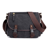 Kylethomasw  men's handbag canvas shoulder bag Messenger bag men fashion tide bag casual laptop leisure bag crossbody luxury bags