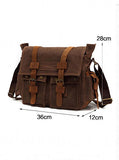 Kylethomasw Men Messenger Shoulder Bag Male Canvas Leather Vintage Patchwork Cross-bag High Qualtiy Daily Crossbody Bags