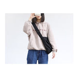 Kylethomasw Girl Handbag Canvas Teenager Shoulder Bags Teenage Women Messenger Bags Ladies Casual Bags Teen Purse Crossbody Purse