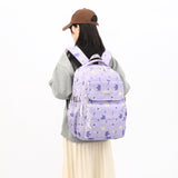 Kylethomasw Female Fashion Lady High Capacity Waterproof College Backpack Trendy Women Laptop School Bags Cute Girl Travel Book Bag Cool