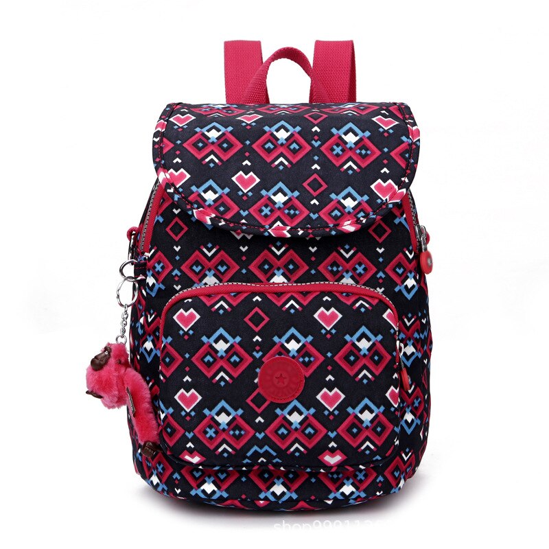 Kylethomasw Canvas lightweight backpack School teen girl casual schoolbag Fashion Korean style travel backpack shoulder bag