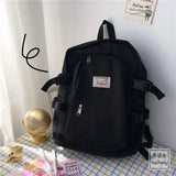 Oxford School Backpack Female Junior High Student School Bag Korean Girl Cute Doll Backpack Kawaii Book Ladies Fashion Bags