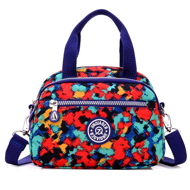 Fashion Women's Waterproof Nylon Messenger Bags Female Tote Shoulder Bags Girls Casual Handbags Crossbody School Bag