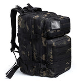 Kylethomasw 50L Camouflage Army Backpack Men Military Tactical Bags Assault Molle backpack Hunting Trekking Rucksack Waterproof Bug Out Bag