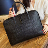 Woman Casual Totes13 14 Inch Laptop bag Office Bag For Ladies Briefcases Female Manager Business Women Briefcase Leather Handbag