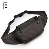 FYUZE Simple Shoulder bag Men waterproof Fashion sling Travel Bag Crossbody Messenger Portable Bags Chest bag