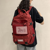 High-capacity Tooling Ins Women's Backpack for Girls Boys Cute High School Bags for Teens New Waterproof Women Backpacks Mochila