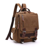 new Small Canvas Backpack Men Travel Back Pack Multifunctional Shoulder Bag for Women Laptop Rucksack School Bags Female Daypack