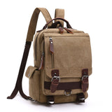 new Small Canvas Backpack Men Travel Back Pack Multifunctional Shoulder Bag for Women Laptop Rucksack School Bags Female Daypack