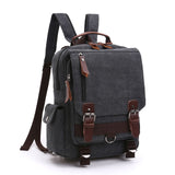 new Small Canvas Backpack Men Travel Back Pack Multifunctional Shoulder Bag for Women Laptop Rucksack School Bags Female Daypack