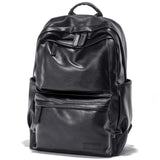 2021 Waterproof 15.6 Inch Laptop Backpack Men Leather Backpacks for Teenager Travel Casual Daypacks Mochila Male