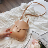 Female Solid Crossbody Bags For Women 2021 Leather Luxury Handbag Designer Sling Sac A Main Ladies Hand Shoulder Messenger Bag
