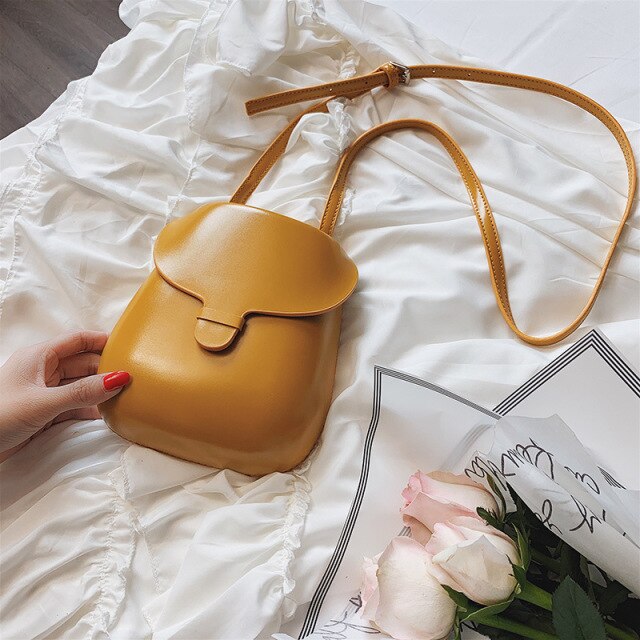 Female Solid Crossbody Bags For Women 2021 Leather Luxury Handbag Designer Sling Sac A Main Ladies Hand Shoulder Messenger Bag