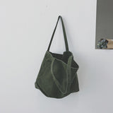 Fashion Women Canvas Shoulder Shopper Bag Cotton Cloth Large Capacity Students Female Handbags Eco Fabric Tote Shopping Bags
