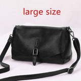 Pure leather handbag 2019 new leather shoulder Messenger bag female fashion wild texture first layer leather portable bag