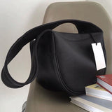 2021 Women Fashion Casual Hobo Bags Black Shoulder Crossbody Bag Female Large Capacity Handbag Woman Wide Strap Underarm Bag New