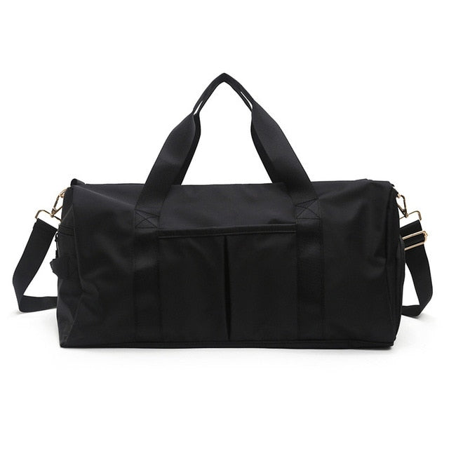 Waterproof Nylon Travel Bag 2021 New Ladies Handbag Travel Storage Bag Storage Bag Sports Diagonal Bag Shoe Box Luggage Bag