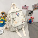 Small women's backpack girls school bag waterproof nylon fashion Japanese casual young girl's bag Female mini