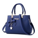 Kylethomasw Elegant Shoulder Bag Women Designer Luxury Handbags Women Bags Plum Bow Sweet Messenger Crossbody Bag