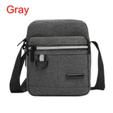 3 Layers Messenger Bag Men Travel Crossbody Shoulder Bags Man Purse Small Sling Pack For Work Business Zipper Pocket Handbag Bag