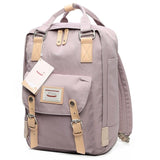 Kylethomasw  Lovely Multifunctional Backpack Female 14 Inch Laptop Waterproof Rucksack Kawaii School Bags for Teen Girls Travel Mochila