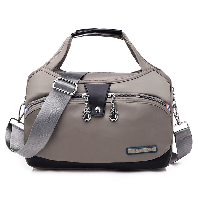 New Fashion Messenger Bag Women's Shoulder Bag Nylon Handbag Large Capacity Fashion Women's Single Shoulder Bag Tote