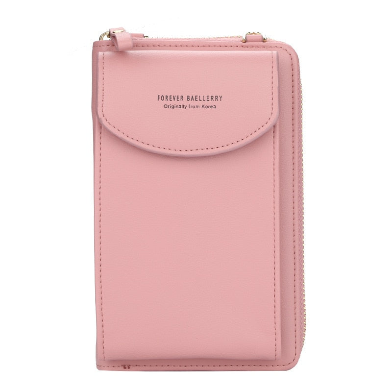 Kylethomasw Baellerry New Wallet Lady Diagonal Shoulder Bag Mobile Phone Bag Long Coin Purse Lady Wallet, Fashion Lady Wallet