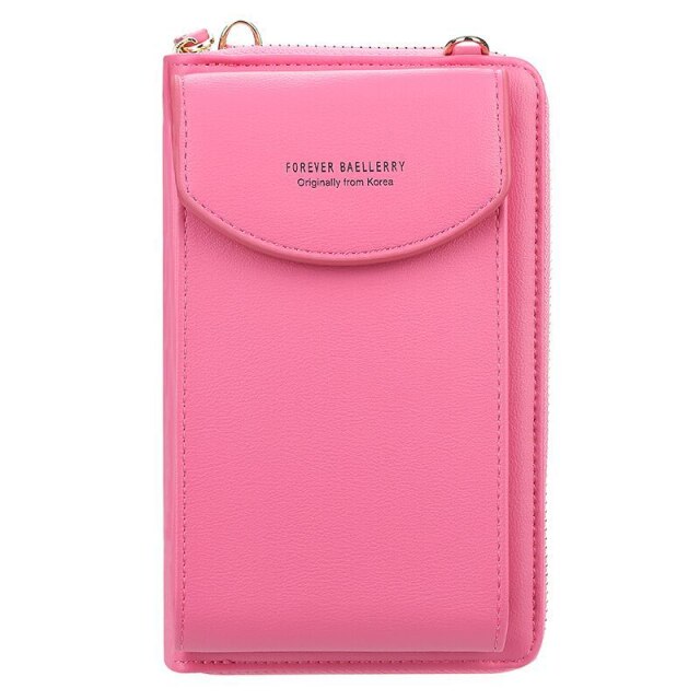 Kylethomasw Baellerry New Wallet Lady Diagonal Shoulder Bag Mobile Phone Bag Long Coin Purse Lady Wallet, Fashion Lady Wallet