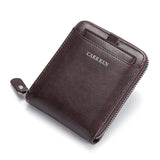 2021 New Wallet Men Casual Short Male Clutch Leather Wallet Small Wallet fashion Card Holder Men Coin Purse billetera hombre